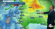 Breezy to gusty on Wednesday as temperatures continue to warm