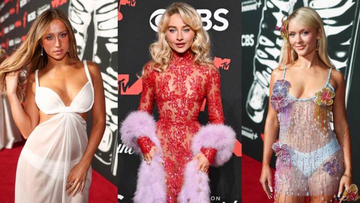 Sheer Looks at MTV VMAs 2025 With Sabrina Carpenter & More [PHOTOS]