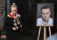 Alexei Navalny's widow says lab reports show her husband was poisoned