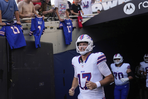 Jackson y Ravens visitan a Allen y Bills para iniciar la temporada con duelo de MVPs