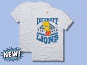 This new Detroit Lions x The Simpsons Homage T-shirt is now available from Fanatics