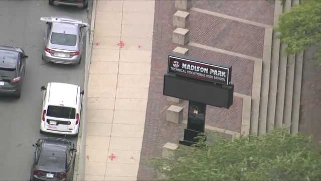 Student stabbed at Boston high school; Police investigating