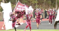 Oh, what a night! Woonsocket football team routs Pilgrim in Dionne Track & Field debut