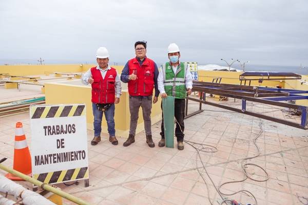 GORE MOQUEGUA MEJORA INFRAESTRUCTURA DEL HOSPITAL DE ILO CON TRABAJOS DE MANTENIMIENTO