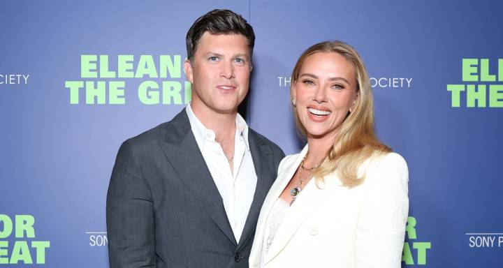 Scarlett Johansson Gets Support from Colin Jost at Screening of Directorial Debut ‘Eleanor The Great’ in NYC | Colin Jost, Eleanor the Great, Erin Kellyman, Jessica Hecht, June Squibb, Scarlett Johans