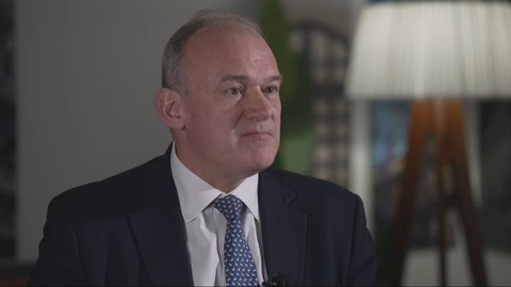 Lib Dem’s Ed Davey on Gaza, Trump and Farage