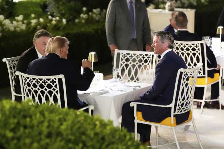 Rose Garden Club is new hangout for Trump allies
