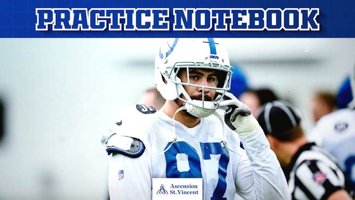 Practice Notebook: DE Laiatu Latu, CB Charvarius Ward Sr. return to practice ahead of Week 3 matchup vs. Titans