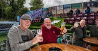 The Lancashire pub with a mini football stadium for a beer garden