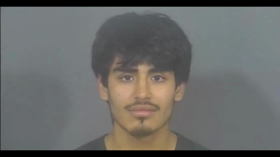 WATCH: Dashcam footage shows crash involving SBPD vehicle, suspect arrested