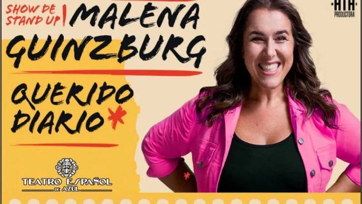 EL VIERNES . Malena Guinsburg con su unipersonal "Querido diario"