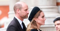 Sombre Kate Middleton arrives to pay respects at the Duchess of Kent's funeral