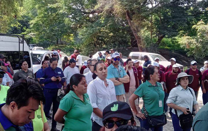Jornada de saneamiento en el Rio Valles realizó Ayuntamiento, la CONAGUA y voluntarios