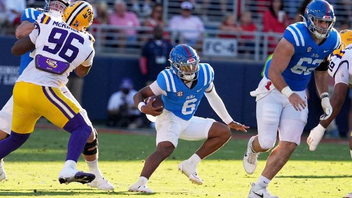 No pedigree, no problem for Mississippi's Trinidad Chambliss vs. LSU and Garrett Nussmeier