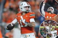 Carson Beck's stellar debut leads No. 10 Miami by No. 6 Notre Dame