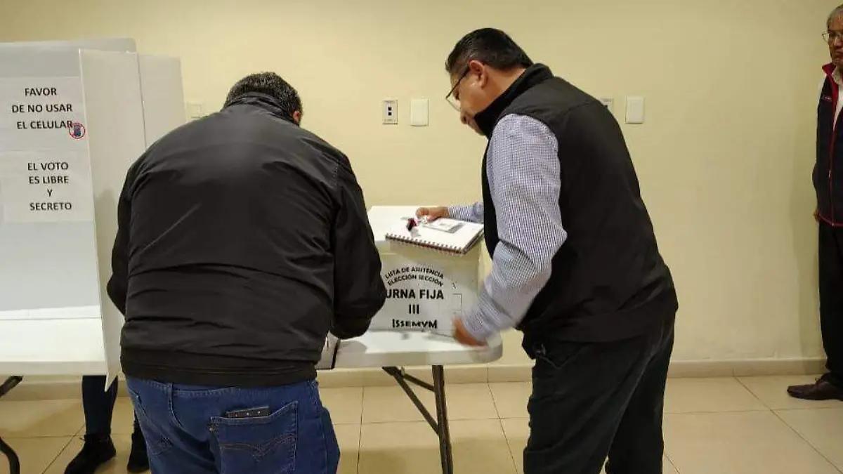 ISSEMYM garantiza transparencia en elección sindical del SUTEYM