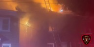 Firefighters respond to vacant building fire in Louisville