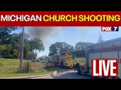 🔴LIVE: Michigan Church Shooting
