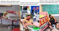 “Después de la 1 pm todo se cierra”: video muestra cómo en China la hora de la siesta es sagrada