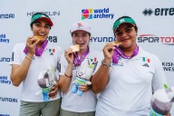 México, campeón mundial de tiro con arco
