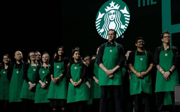Starbucks workers sue over company's new dress code