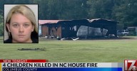 'Engulfed in flames': 4 girls died in house fire after mom left 11