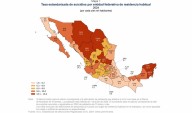 Aguascalientes, Tercer Lugar en Suicidios en 2024: Inegi