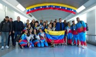 Campeonas de voleibol U-17 llegaron a casa bañadas de oro