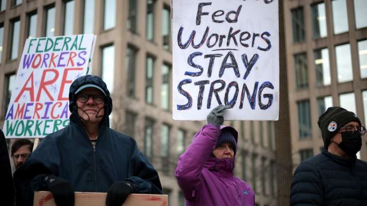 A Labor Day look at Trump's policies for American workers : NPR