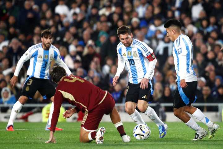 AVANCE/ Argentina 1 Venezuela 0, final del primer tiempo