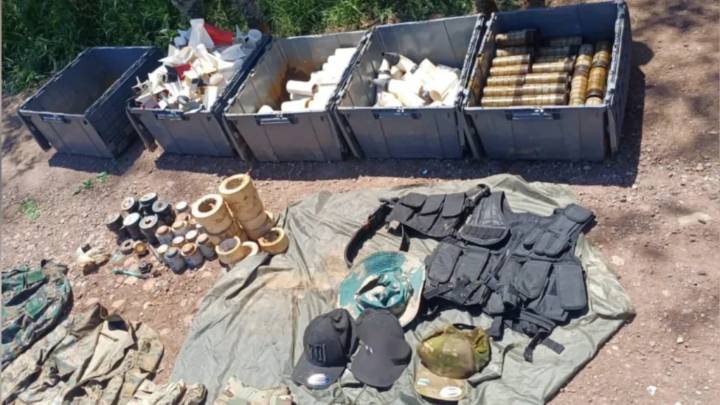 Marina destruye equipo táctico y campamento del crimen organizado