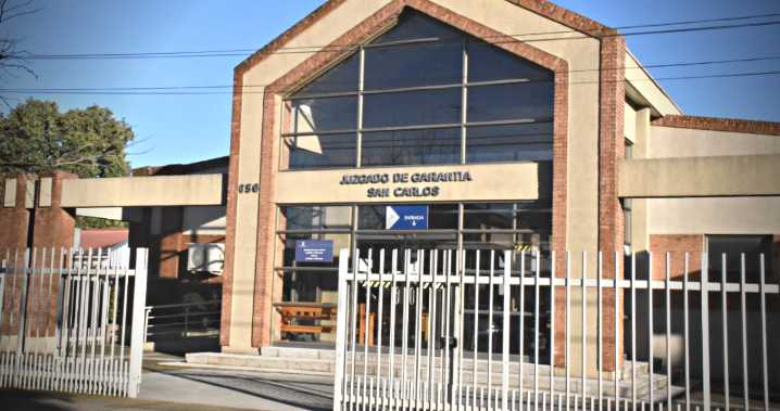Un detenido por robo en San Carlos: es menor de edad y quedó en internación provisoria
