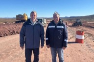 Avanza la obra de asfalto en el sector Cortaderas de la ruta provincial 7