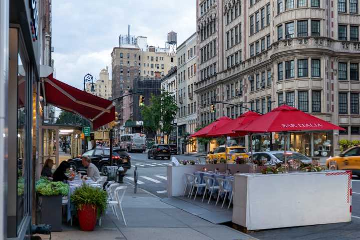 NYC’s first curbside restaurant week celebrates outdoor dining