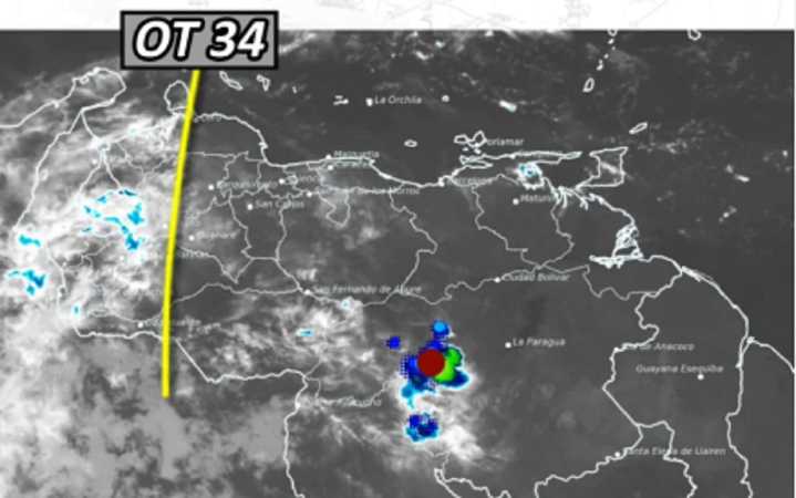 Onda tropical número 34 generará lluvias en gran parte del país