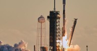 A trio of space weather satellites blast off together to study the sun's violent side