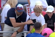 Polish millionaire from viral US Open hat-snatching video finally apologizes