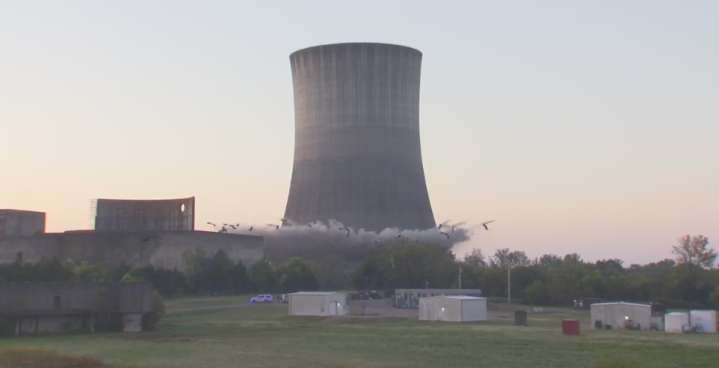 'My father actually built that thing': Hartsville’s nuclear cooling tower demolished as TVA looks to future of nuclear energy production