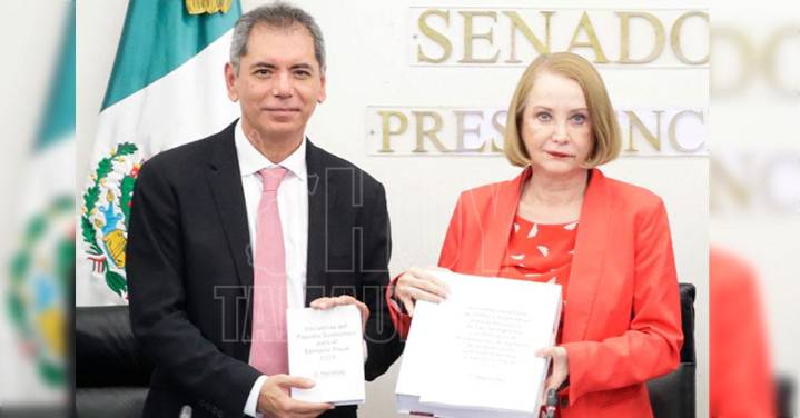 Recibe el Senado de la República el Paquete Económico 2026