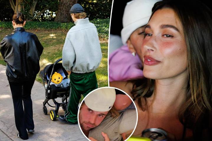 Justin Bieber shares never-before-seen photos of Hailey's pregnancy, son Jack