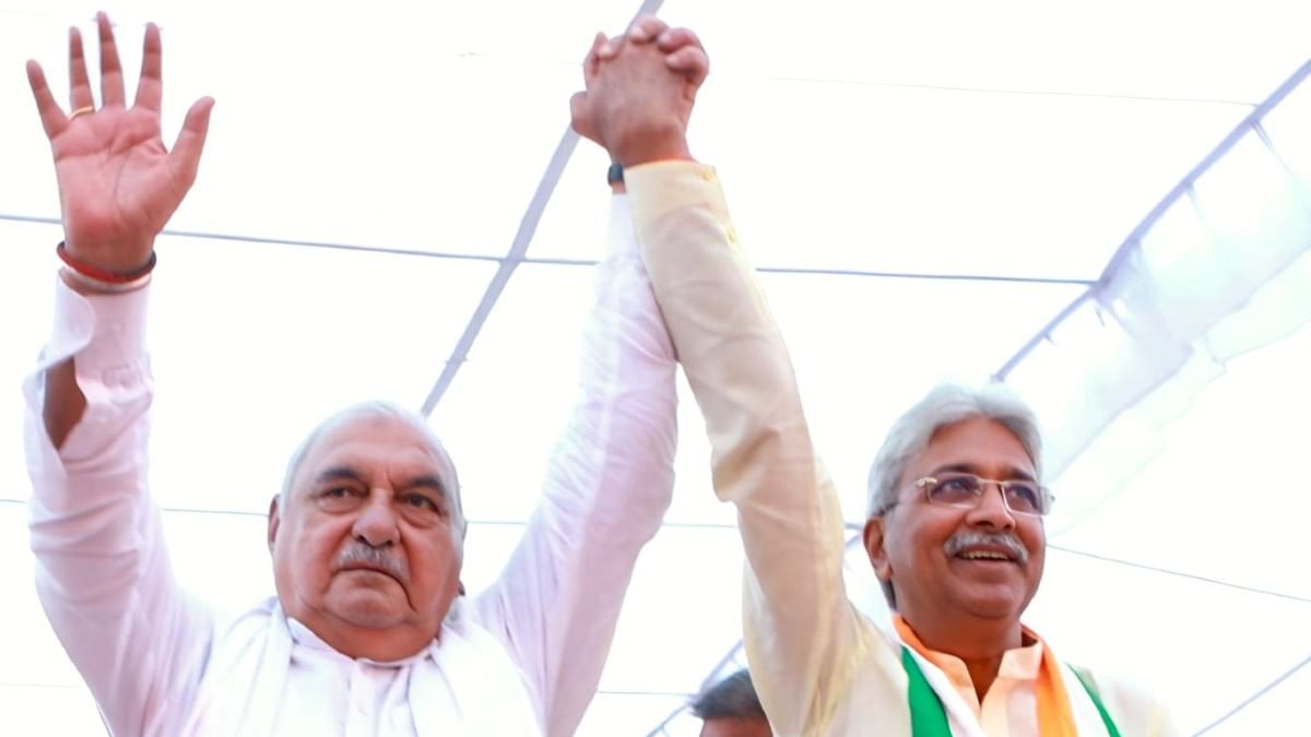 Hooda back as Leader of Oppn in Haryana, ex-minister Narender Singh is new state Congress chief