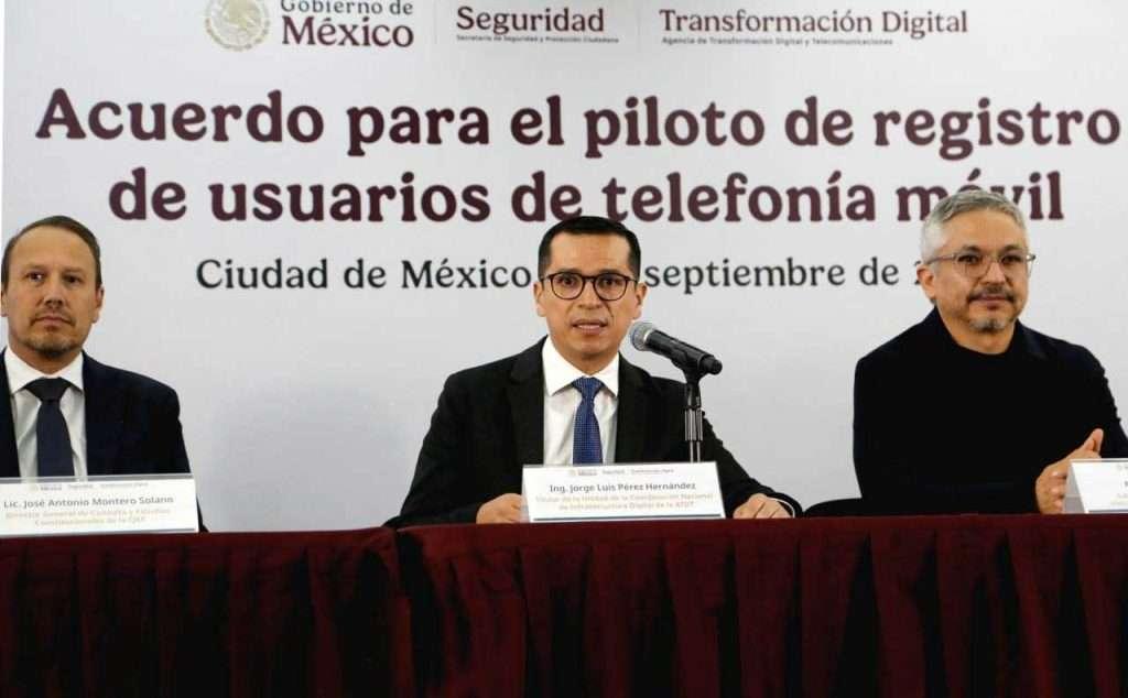 Inicia prueba piloto para el registro de usuarios de telefonía móvil
