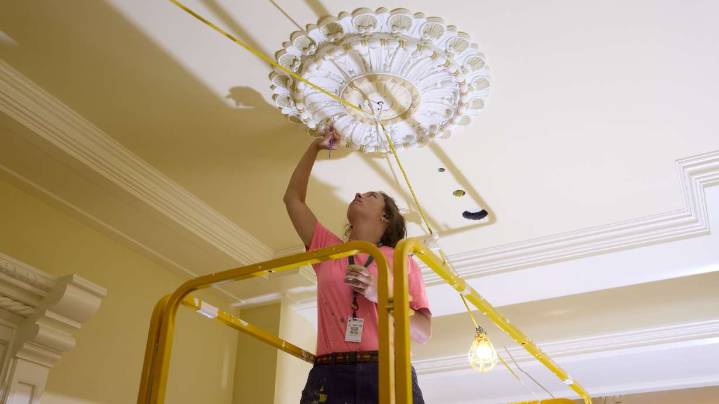 Photos: Church makes progress with Salt Lake Temple interior renovations, new entrances