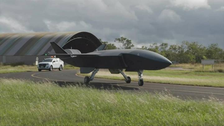 Australia's secret Ghost Bat military drone takes flight in Woomera