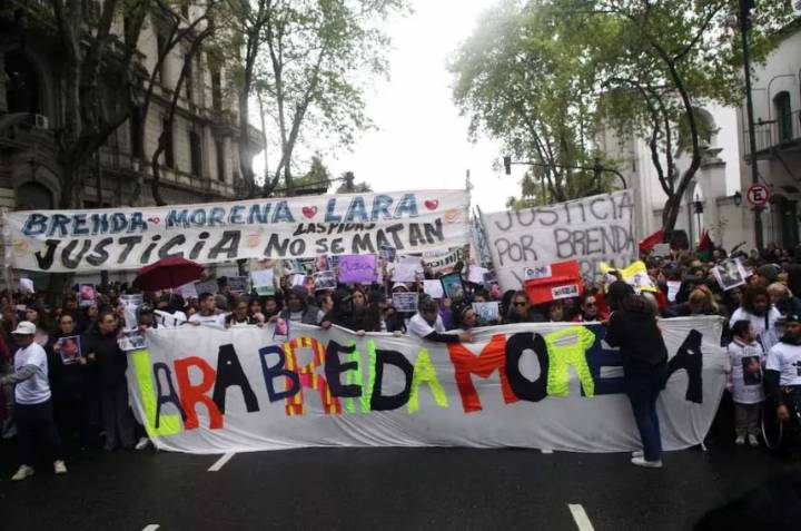 Tensión e incidentes en la marcha al Congreso en reclamo de justicia