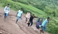 Rayagada Woman Carried Across River in Labor, Delivers Baby After 4 km Struggle