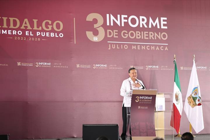 Destaca Gobernador de Hidalgo, crecimiento económico en su informe de Tula
