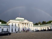Belarusians detained after drone flown over Polish president’s residence