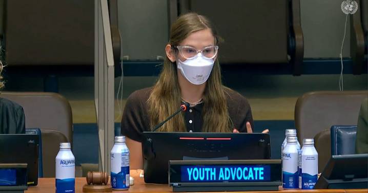 Violet Affleck Spoke About Long COVID at the U.N.