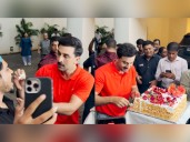 Ranbir Kapoor celebrates 43rd birthday with paps, cuts cake on